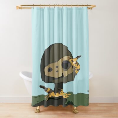 Laputa Robot And Friends Anime Art Shower Curtain