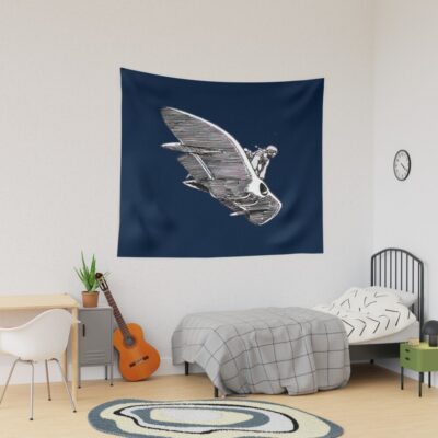 Pazu Airship Adventure Castle In The Sky Tapestry