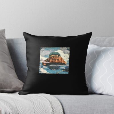 Laputa Robot Guardian Anime Art Throw Pillow